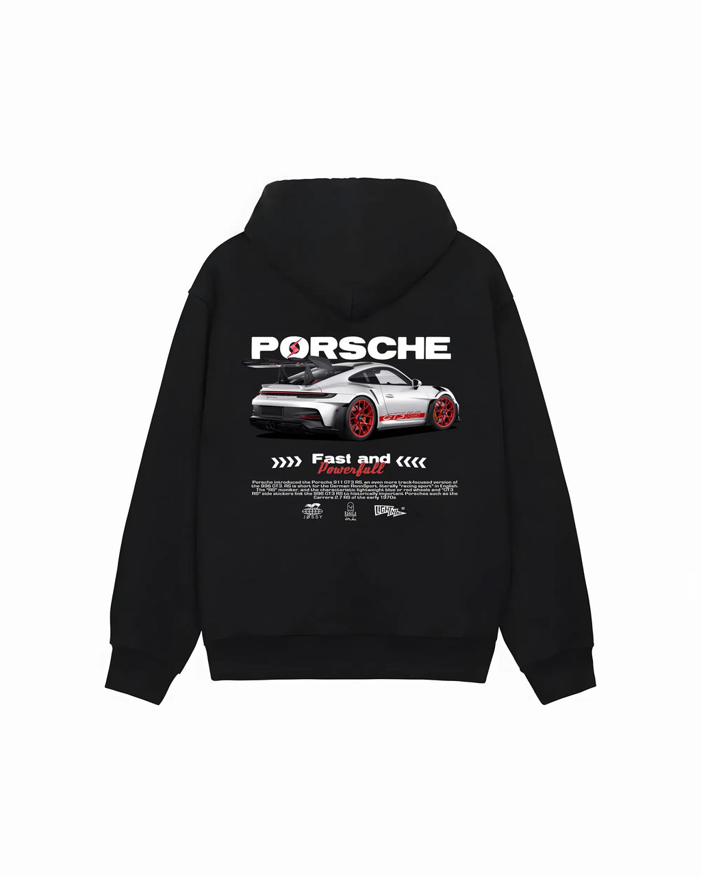 Porsche 911 Black Hoodie