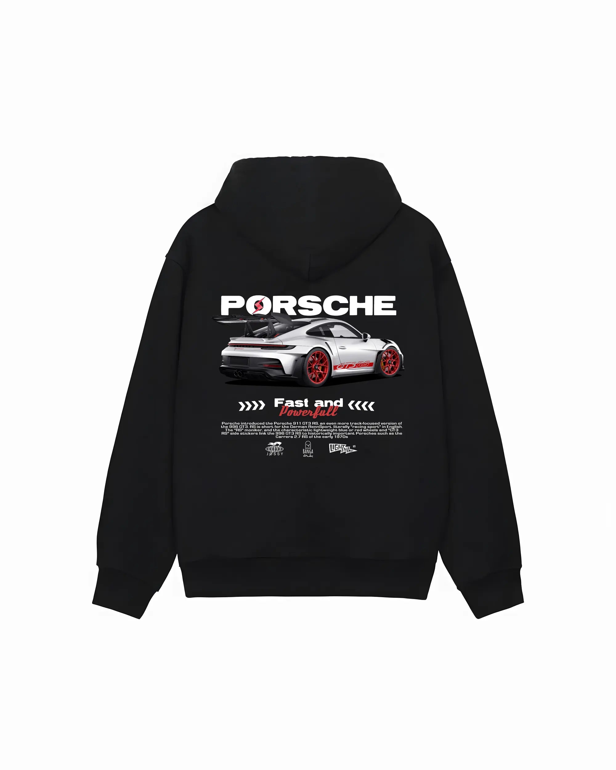 Porsche 911 Black Hoodie