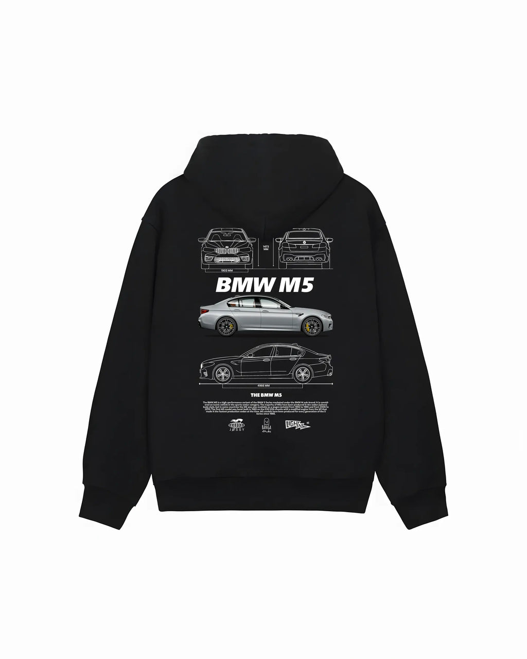 BMW M5 Black Hoodie