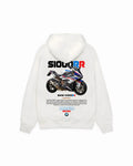 BMW S1000 RR White Hoodie