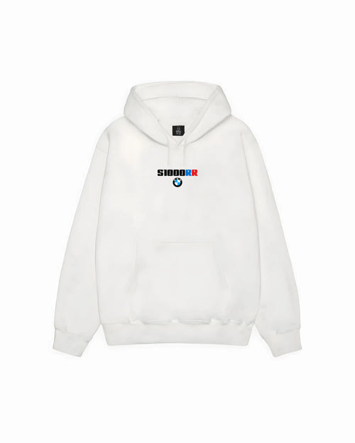 BMW S1000 RR White Hoodie